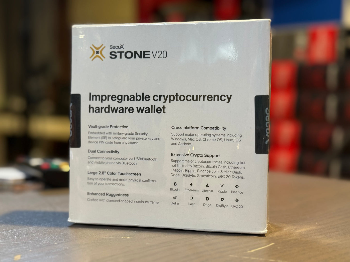 SecuX STONE V20 Hardware Wallet