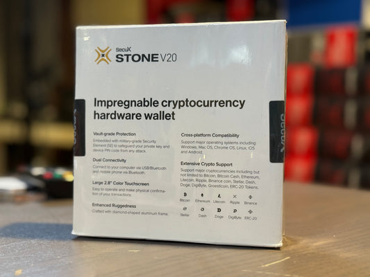 SecuX STONE V20 Hardware Wallet