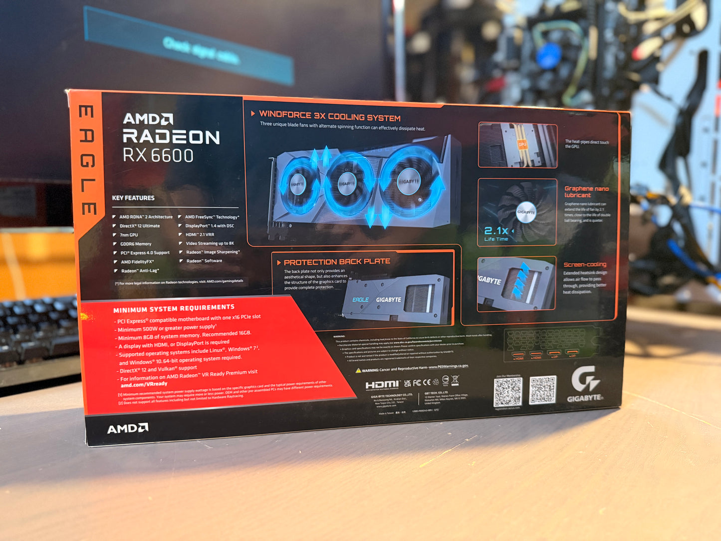 Gigabyte Eagle RX 6600 (BRAND NEW)