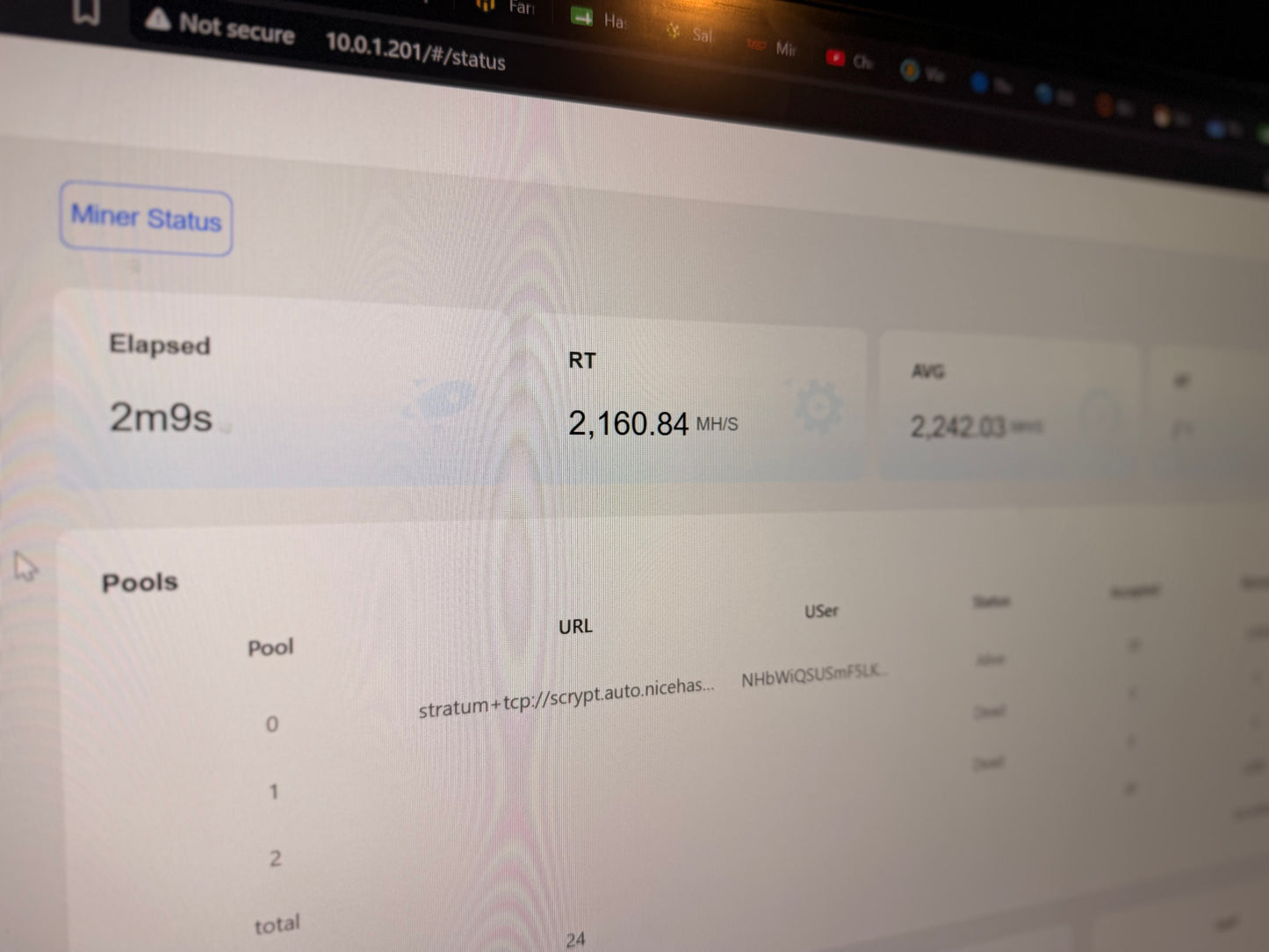 VolcMiner D1 Mini Pre (SCRYPT)